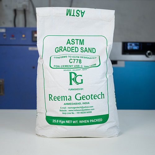 ASTM Graded  Quartz Sand