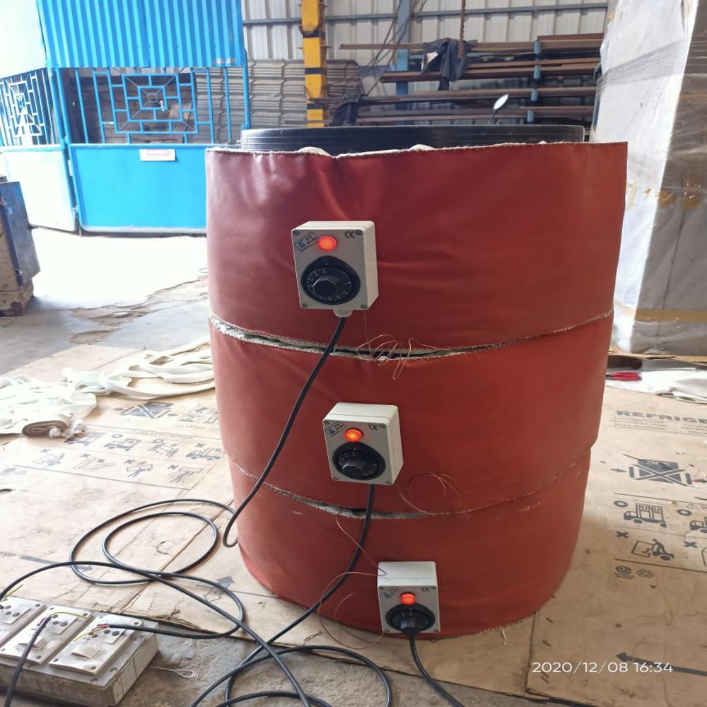 Drum Heater - Color: White