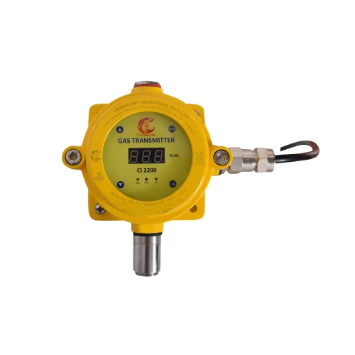 Portable Hydrogen Gas Leak Detector - Color: Yellow