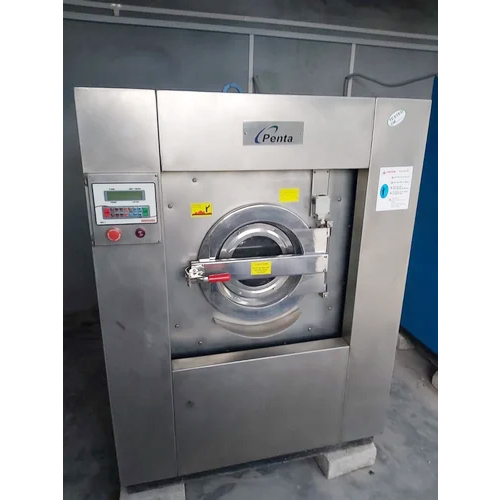 Industrial Laundry Washing Machine - Color: Silver