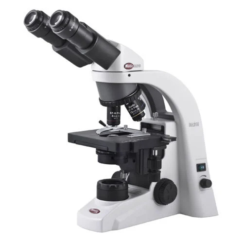 Binocular Laboratory Microscope - Color: White