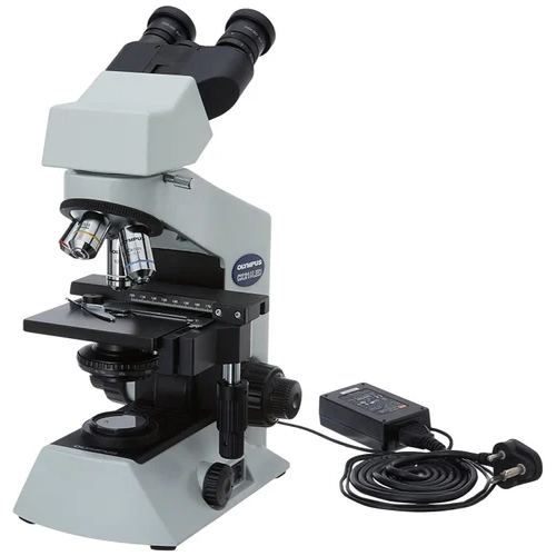 Olympus Laboratory Microscope - Color: White