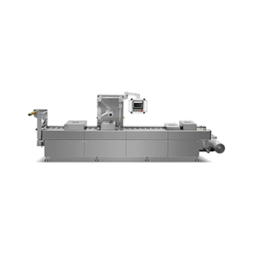 Dzl-520T Automatic Flexible Vacuum Thermoforming Packaging Machine - Color: Silver