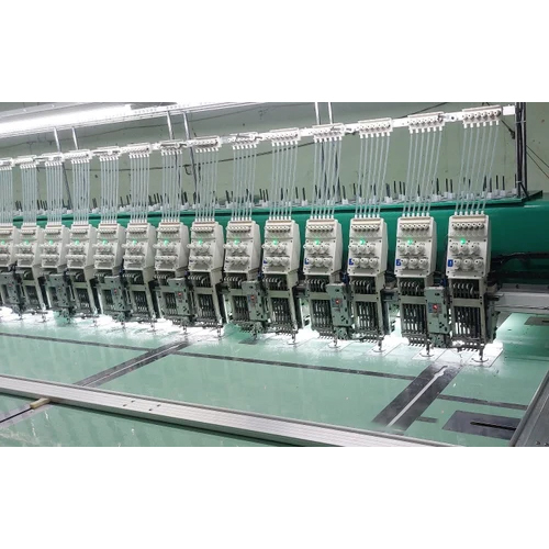 15 Head Sequins Computerized Embroidery Machine