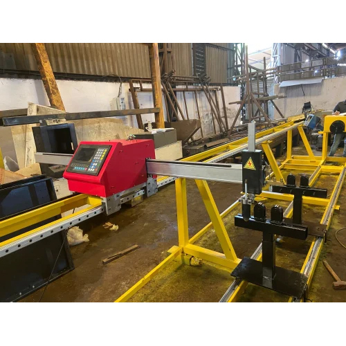 Automatic Pipe Cutting Machine - Mild Steel , 200mm Dimensions , 400mm Blade Size , PLC Control , Fully Automatic Cutting Function , Electric Drive , 220-240 Volt , 1 Year Warranty