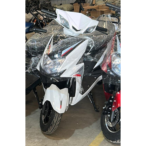 Milky White Battery Scooty
