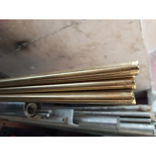 Industrial Brass Round Bar - Diameter: 1 Inch (In)