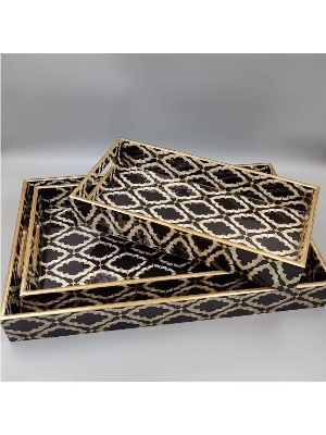 Enemal Serving Tray Set of 3