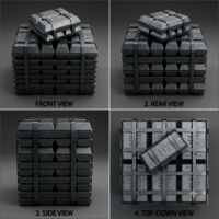Zinc Ingots - 95% Pure Zinc, Rectangular Shape, Silver Color | Hot Rolled, Power Coated For Steel Industry Durability 