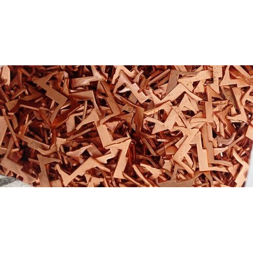 Copper Sheet Punching Scrap - Copper Content %: 99%