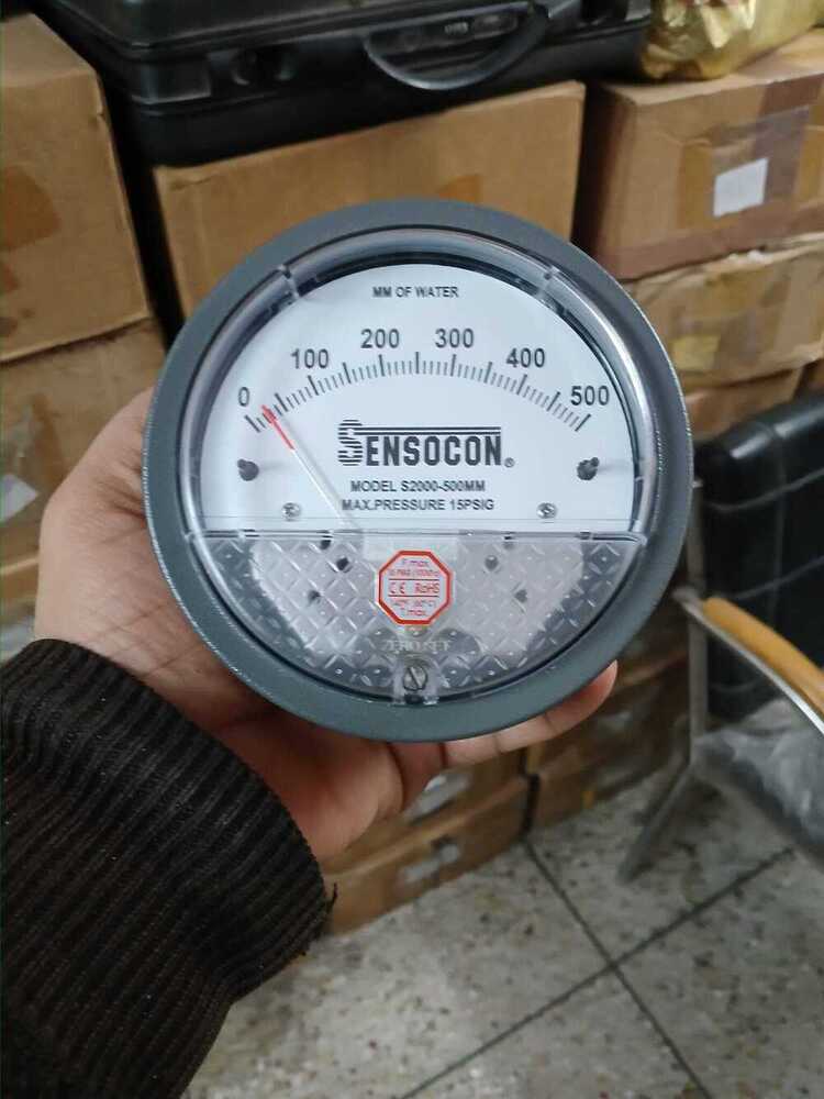 Sensocon Pressure Gauges For Dust Collectors - Accuracy: A 2% (-Ha Model A 1) Of Fs (A 3% (-Ha A 1.5%) On -0