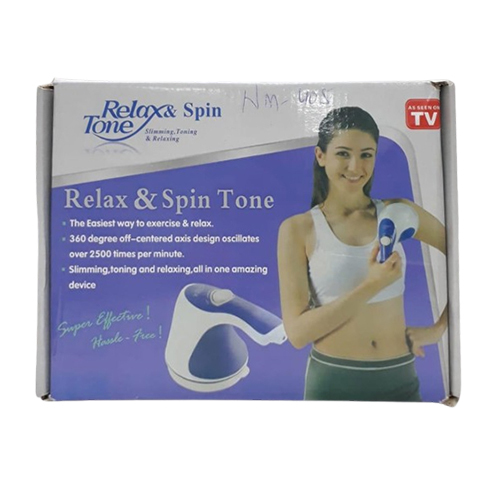 Relax Spin Tone Massager - Electricity Consumption: 110 Volt (V)