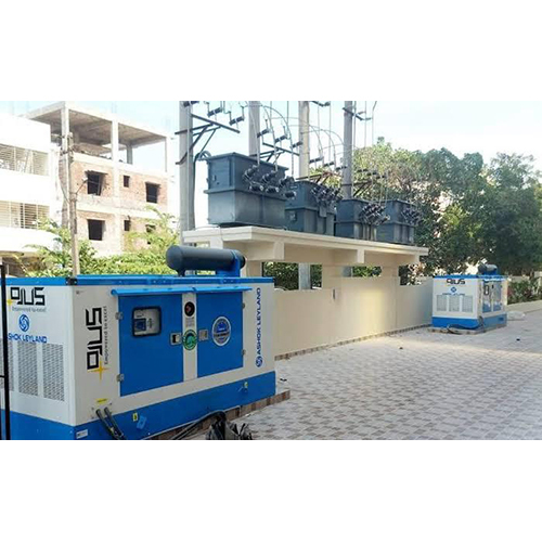 40 Kva Dg Set Ashok Leyland Diesel Generator Set - Engine Type: Air-Cooled