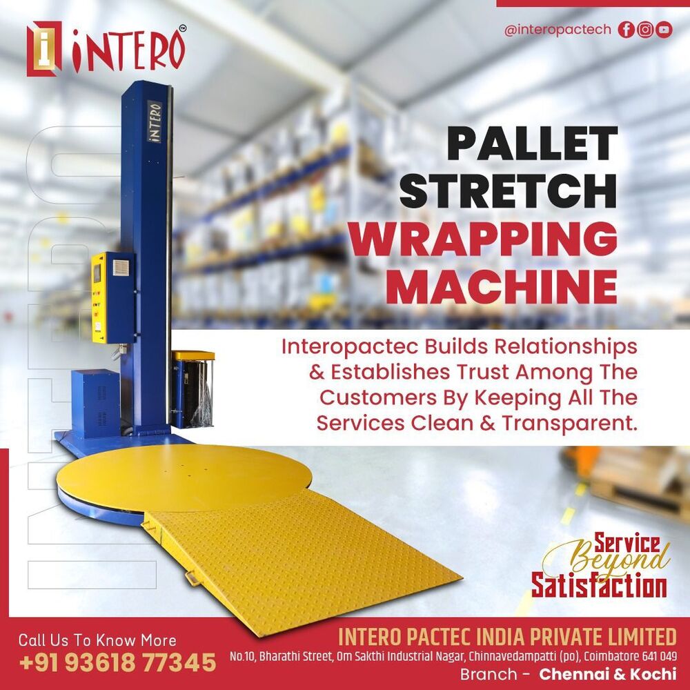 PALLET STRECH WRAPPING MACHINE
