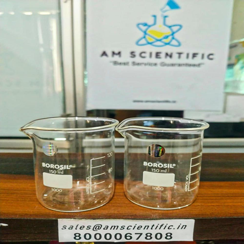 Low Form Beaker With Spout ,500ml - Color: Transparent