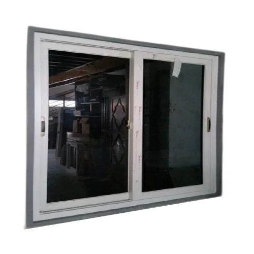 Aluminum Hinged Window - Color: White