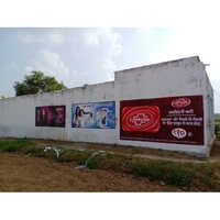 Digital Wall Painting Services - Vinyl Material, Variable Dimensions, Multiple Color Options | High Resolution, Matte Finish For Outdoor Advertising And Brand Promotion