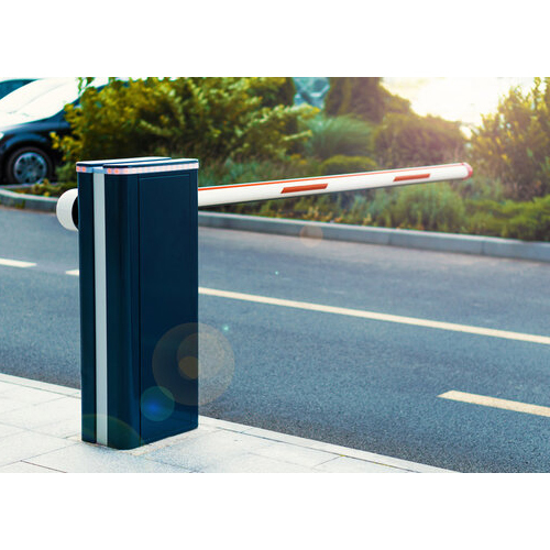 Radio Frequency Identification Boom Barriers - Color: Black