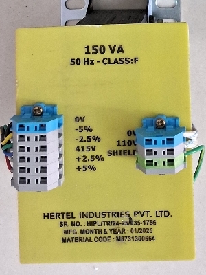 150 VA Control Transformer