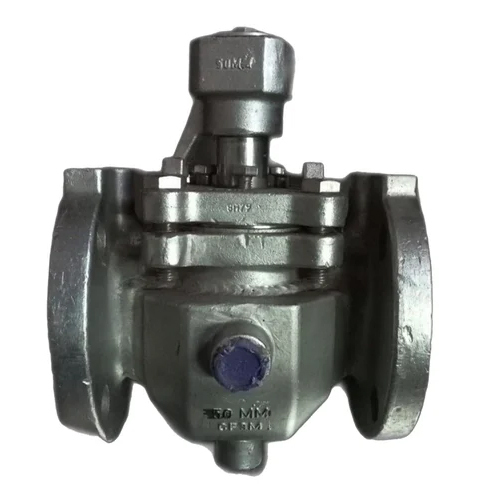 Industrial Plug Valve - Color: Silver