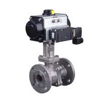 Forged Steel Pneumatic Ball Valve