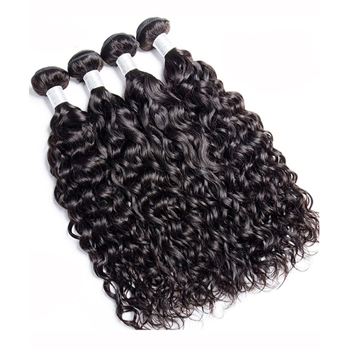 Curly Bundle Hair - Color: Black