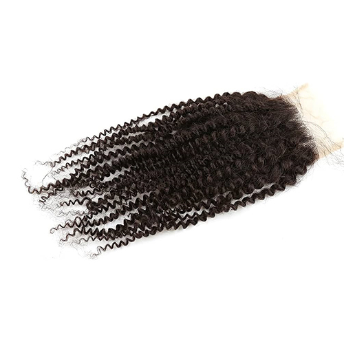 Steam Process Curly  Closure Hair