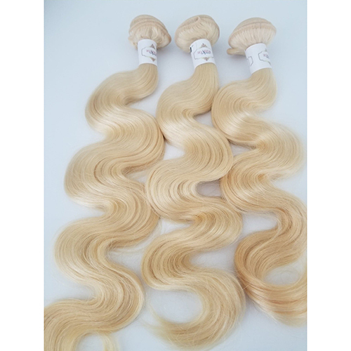 Bodywave Blonde Hair Extensions - Color: Grey