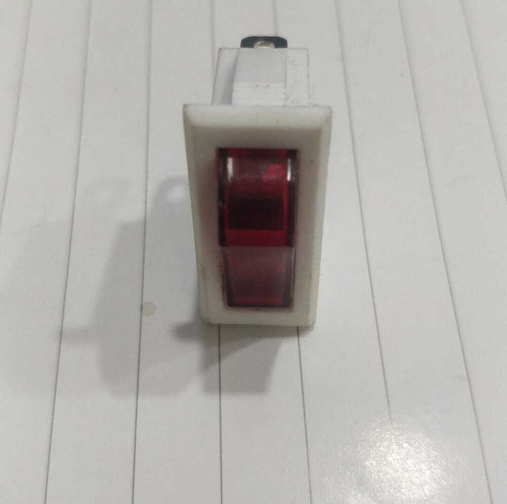  Rocker switch red light 3 pin indian 