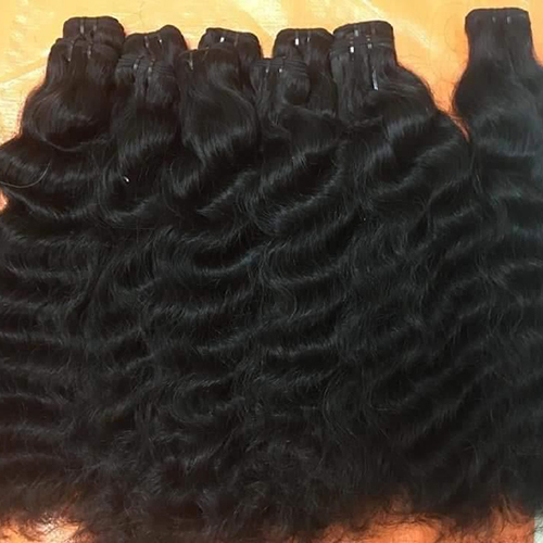 Natural Black Wavy Hair
