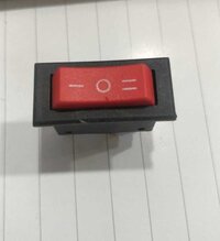 KCD 3 RED 3 PIN ON-OFF-ON