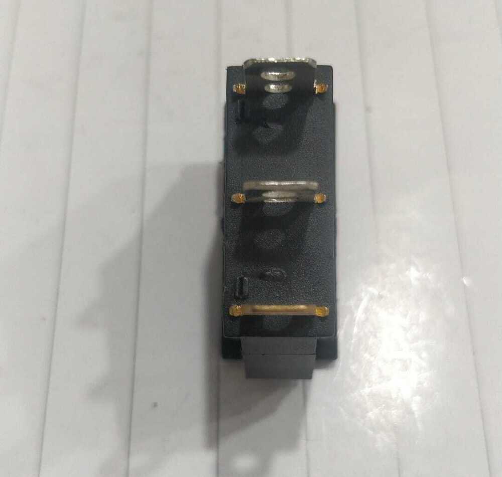 Kcd 3 Black 3 Pin On-off With Dot - Contact Resistance: 10a12v Volt Per Ampere (V/a)