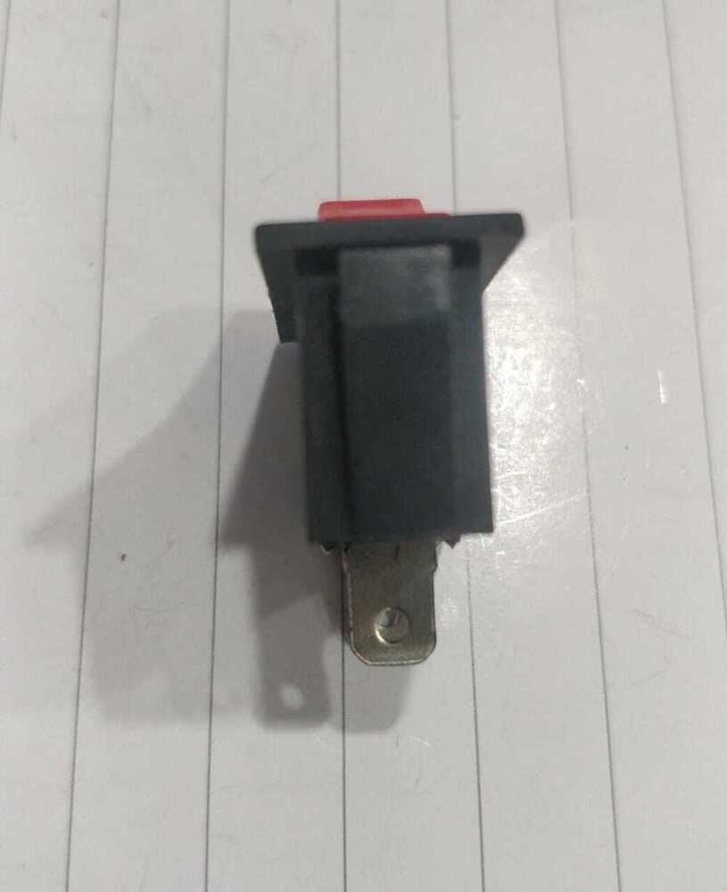 Kcd3 Red (Indian 6a)2 Pin On-off - Copper & Iron Material, Long Rocker Size, Black And Red Color | Non-illuminated, 6amp Rated Voltage
