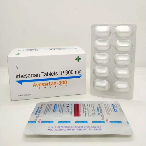 Avesratan 300 Tablets - Irbesartan 300 mg