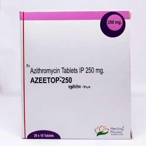 Azeetop - Azithromycin Tablets Ip 250 Mg - Drug Type: General Medicines