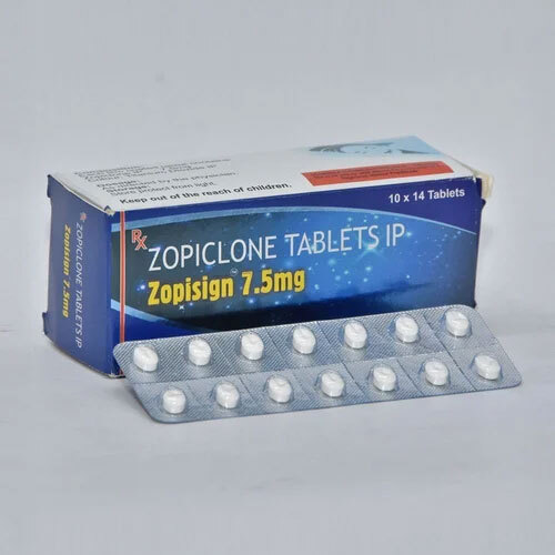 Zopisign Zopiclone 7.5 Mg Tablets - Drug Type: General Medicines