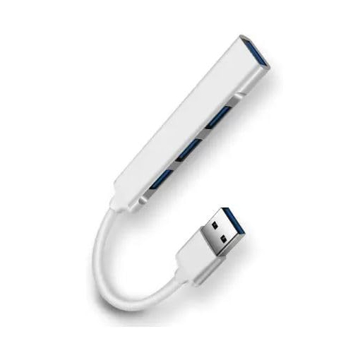 VYAR USB to 4-Port USB 3.0 Hub HighSpeed Portable with Switches for Laptop