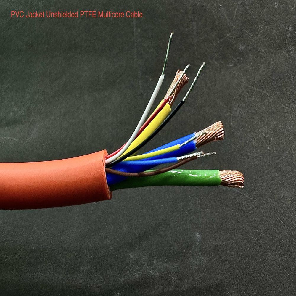 Ptfe Insulated Multicore Cable - Application: Industrial