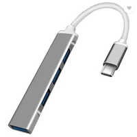 Type C to USB HUB 4 Port USB HUB for MacBook