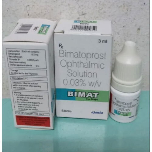 Bimat Eye Drops 0.03% Bimatoprost Opthalmic