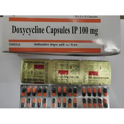 Doxycycline 100mg Capsules