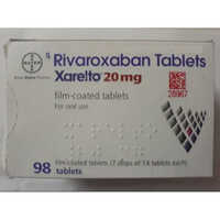 Rivaroxaban Xarelto 20mg Tablet - Drug Type: General Medicines