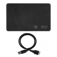 External Portable 2.5 Inch Hdd Case - Color: Black