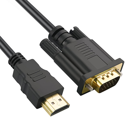 Vyar Hdmi To Vga Cable - Application: Laptop Desktop Macbook