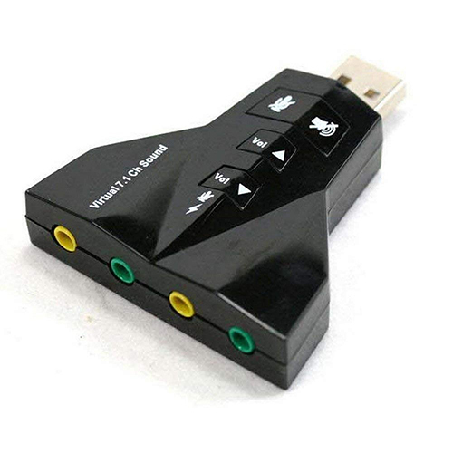 VYAR Virtual 7.1 USB to 3D External Dual Sound Card