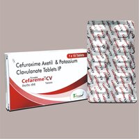 Cefuroxime Axetil 500 mg + Potassium Clavulanate 125 mg Tablets  Broad-Spectrum Antibiotic for Bacterial Infections
