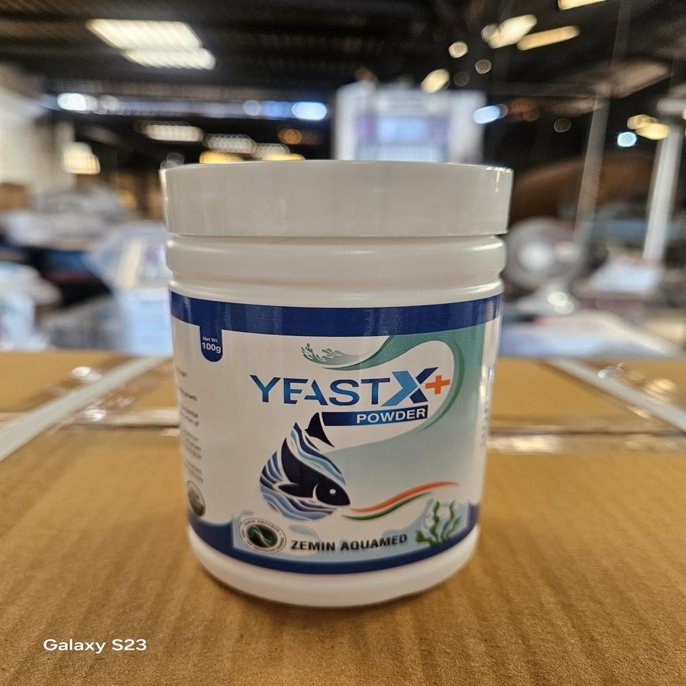 Yeast-x+ 100 Gm - White Powder, Feed Grade, High Purity, Shelf Life 12 Months | Effective Feed Nutritional Enhancement For Livestock