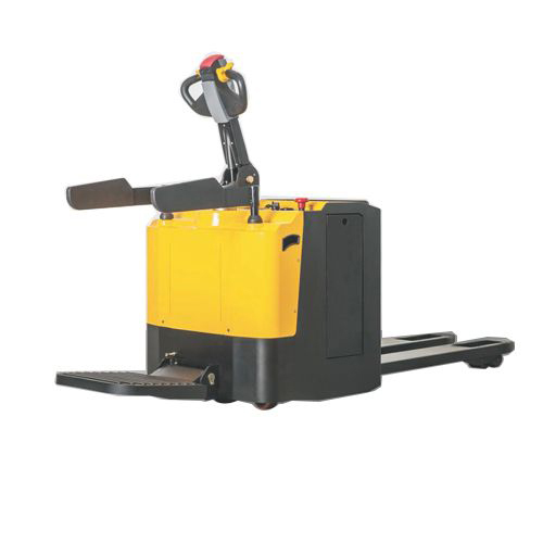 Battery Operated Pallet Truck - Color: Yellow & Black