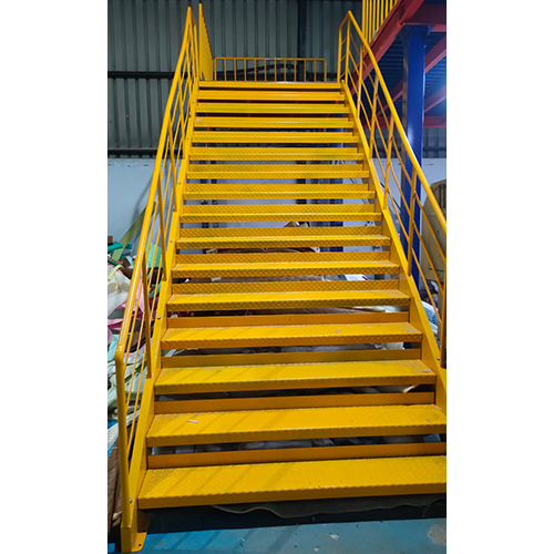 Mezzanine Floors - Color: Yellow