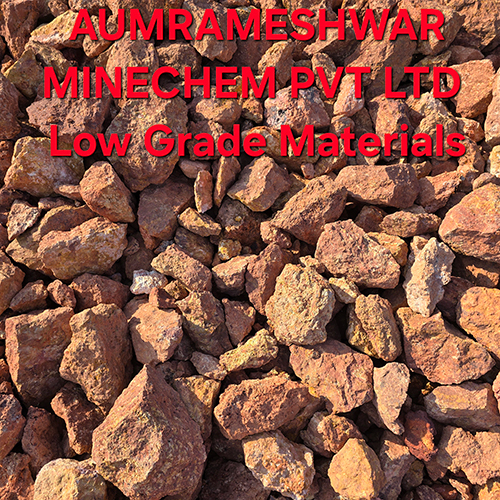 AL2O3 40 Percent MIN SiO2 10 Percent MAX Low Grade Materials